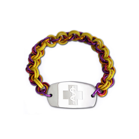 Mini Mail Bracelet - Small Emblem - No Clasp - Calypso