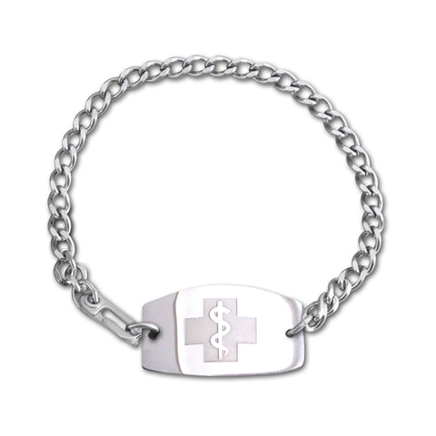 Dani Bracelet - Large Emblem - Safety Clasp
