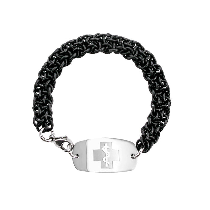 Panama Bracelet - Black Matte