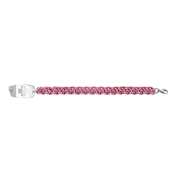Panama Bracelet - Raspberry Matte