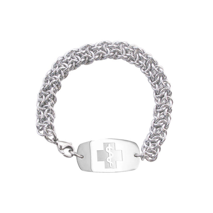 Panama Bracelet - Silvered Ice