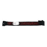 Sports Band - Small Emblem - Buckle Closure - Gears Red