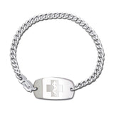 Tamar Bracelet - Small Emblem - Safety Clasp