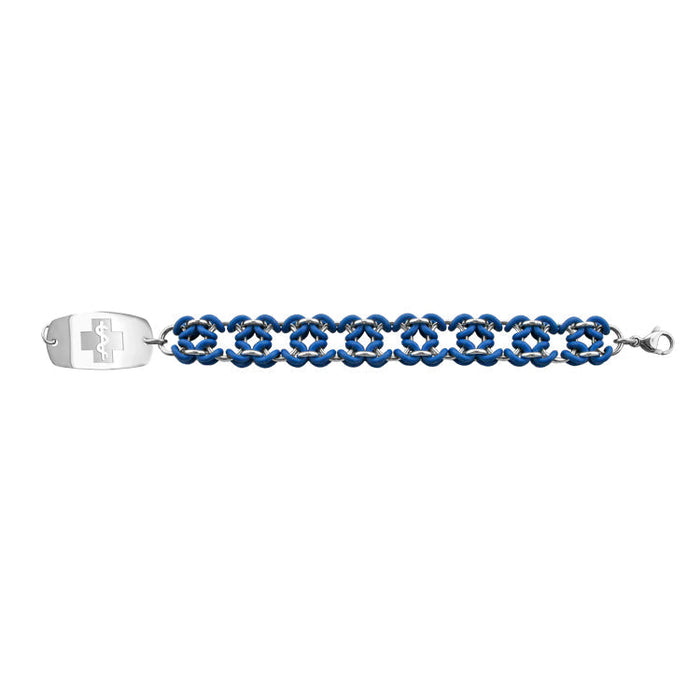 Tudor Bracelet - Blue & Silver Ice