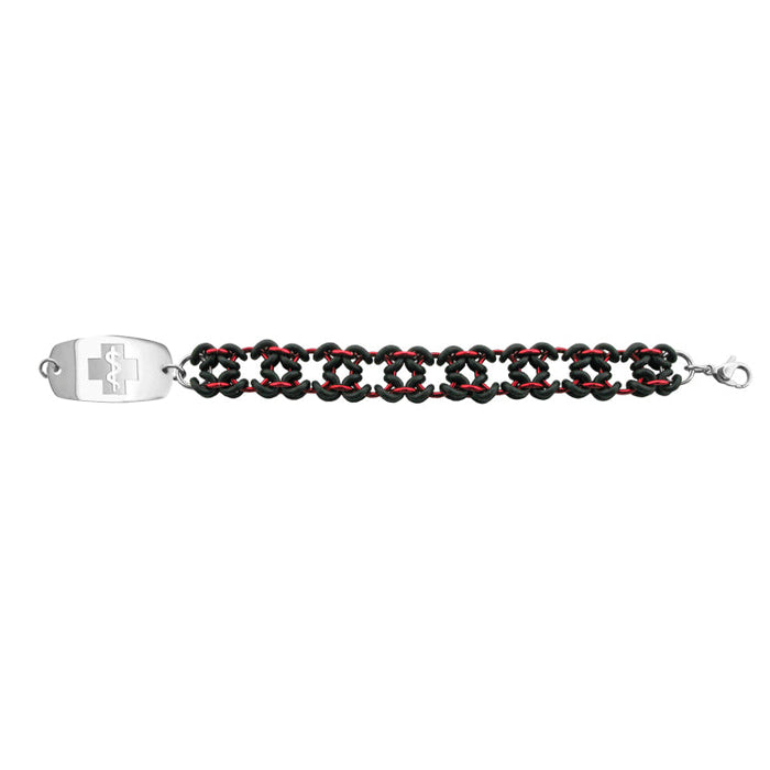 Tudor Bracelet - Black & Red Ice
